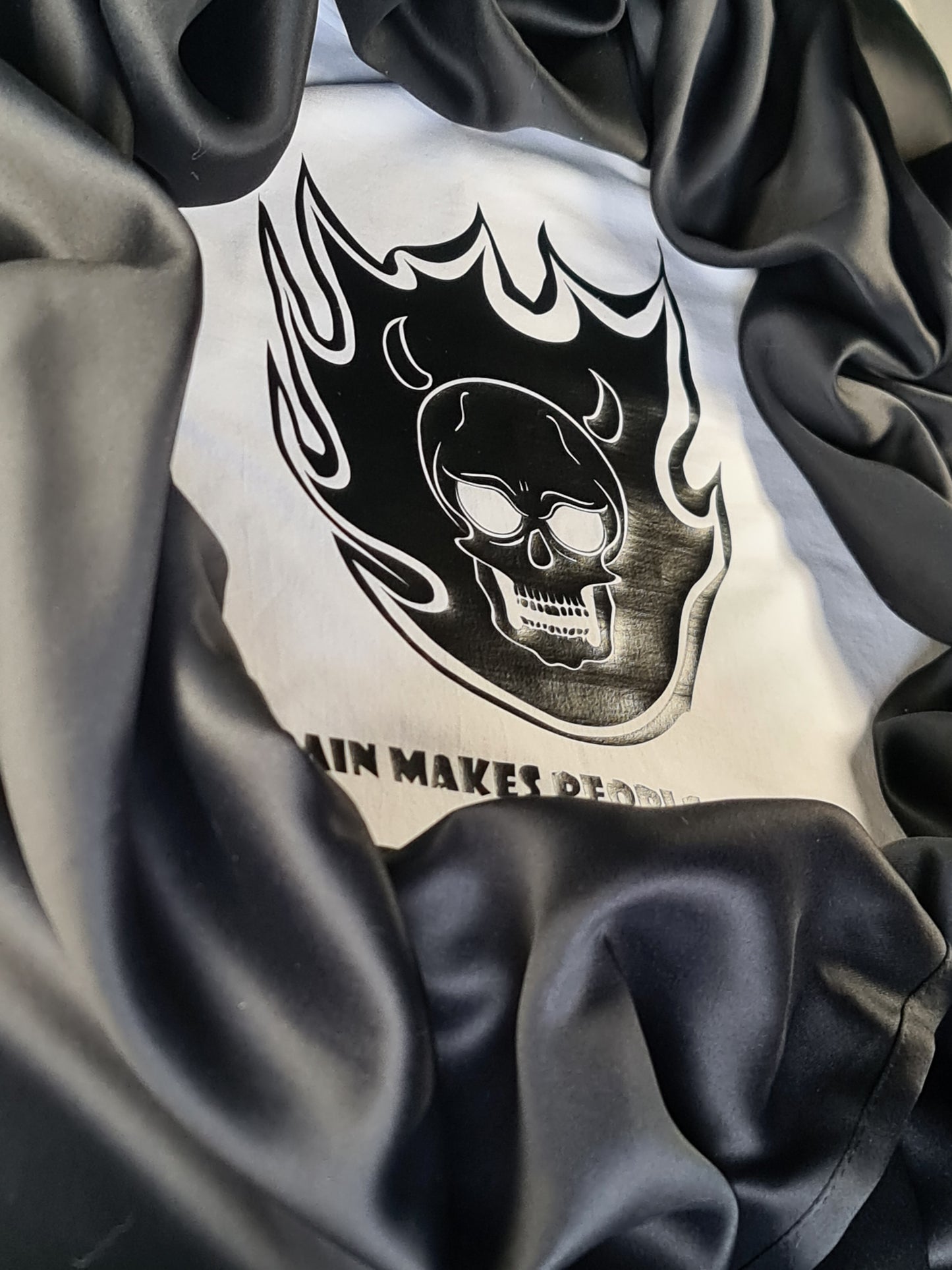 Flaming Skull Transformation Tee - Embrace Change with Style π₯π