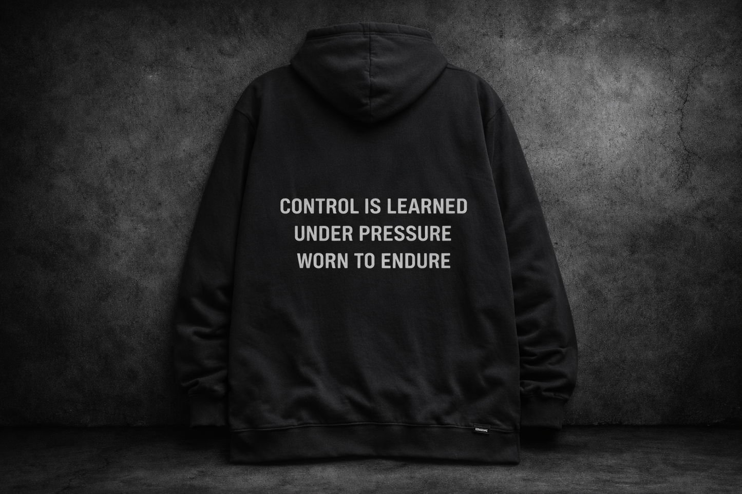 VANDAL OVERSIZED HOODIE — CONTROL UNDER PRESSURE